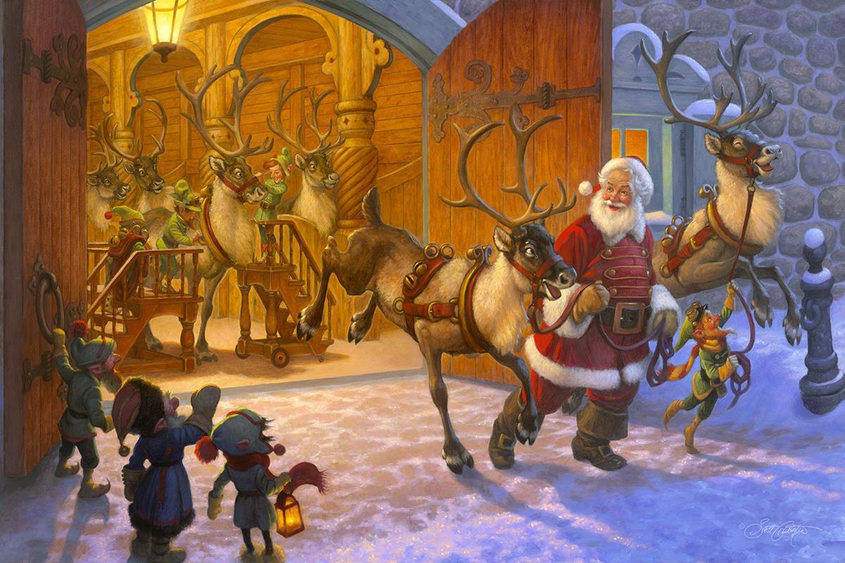 Christmas Eve and Raring to Go