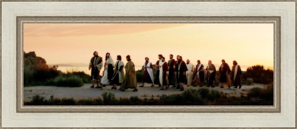 And His Disciples Follow Him