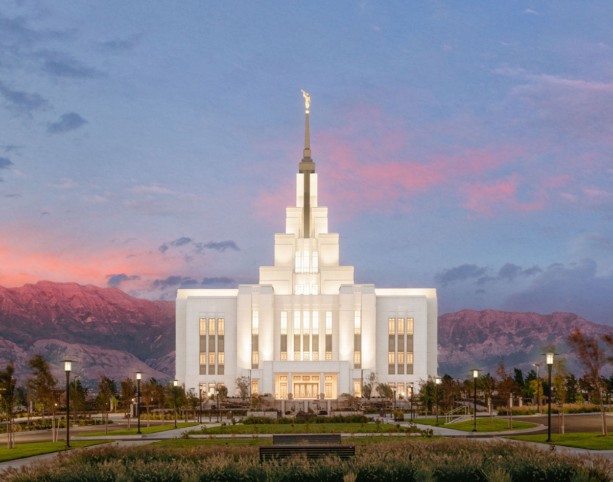 Timpanogos Glow - Saratoga Springs