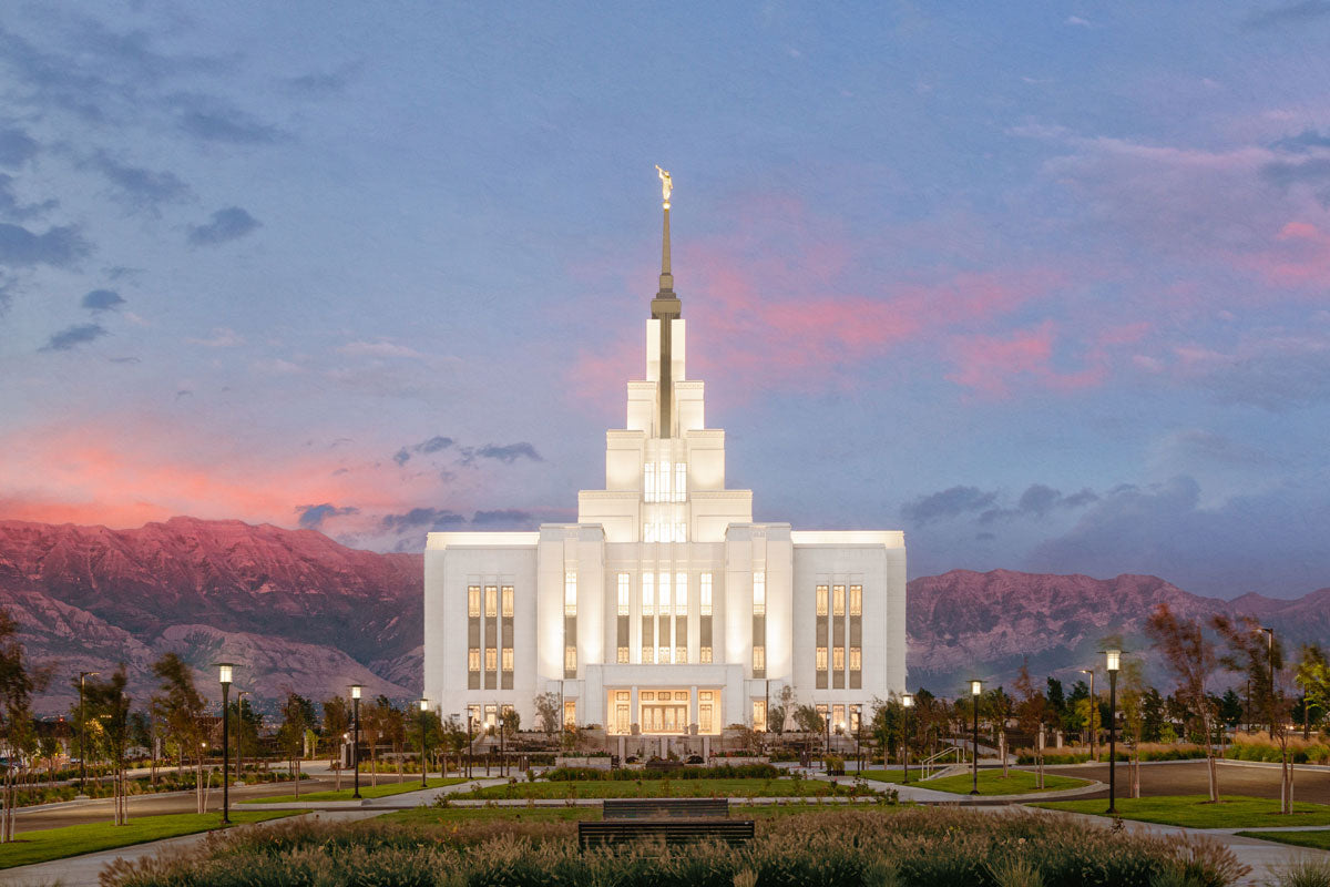 Timpanogos Glow - Saratoga Springs