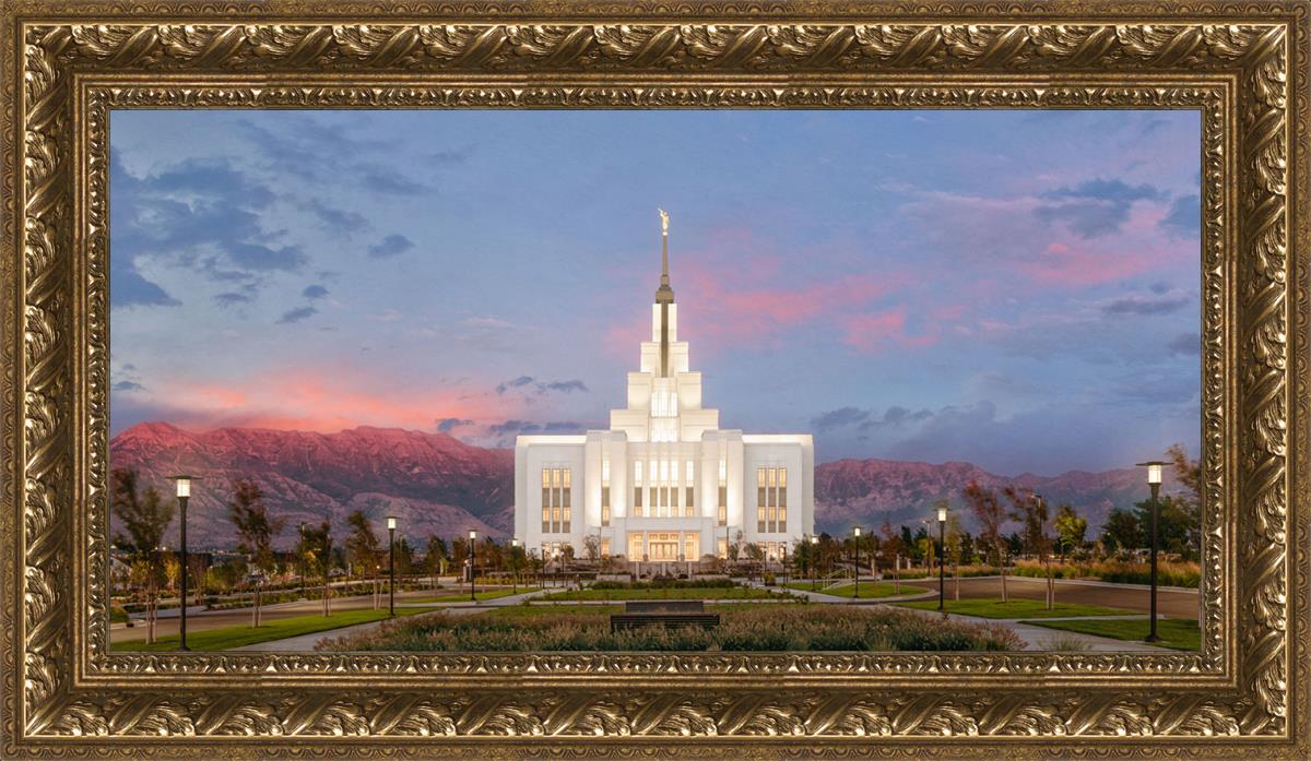 Timpanogos Glow - Saratoga Springs