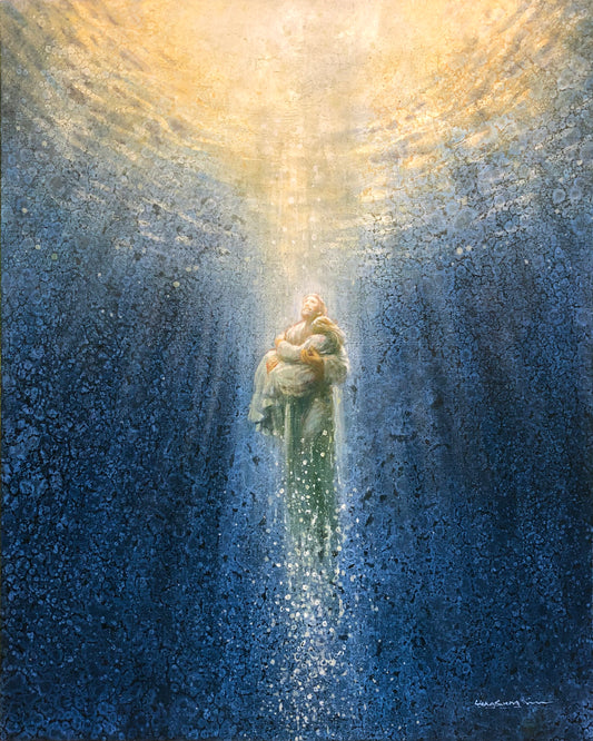 Rescue Me Original Painting 18 x 22