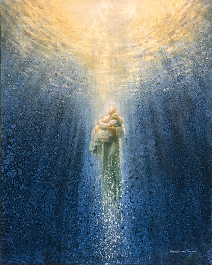 Rescue Me Original Painting 18 x 22