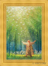 A New Light Shining Open Edition Canvas / 24 X 36 22K Gold Leaf 32 3/8 44 Art