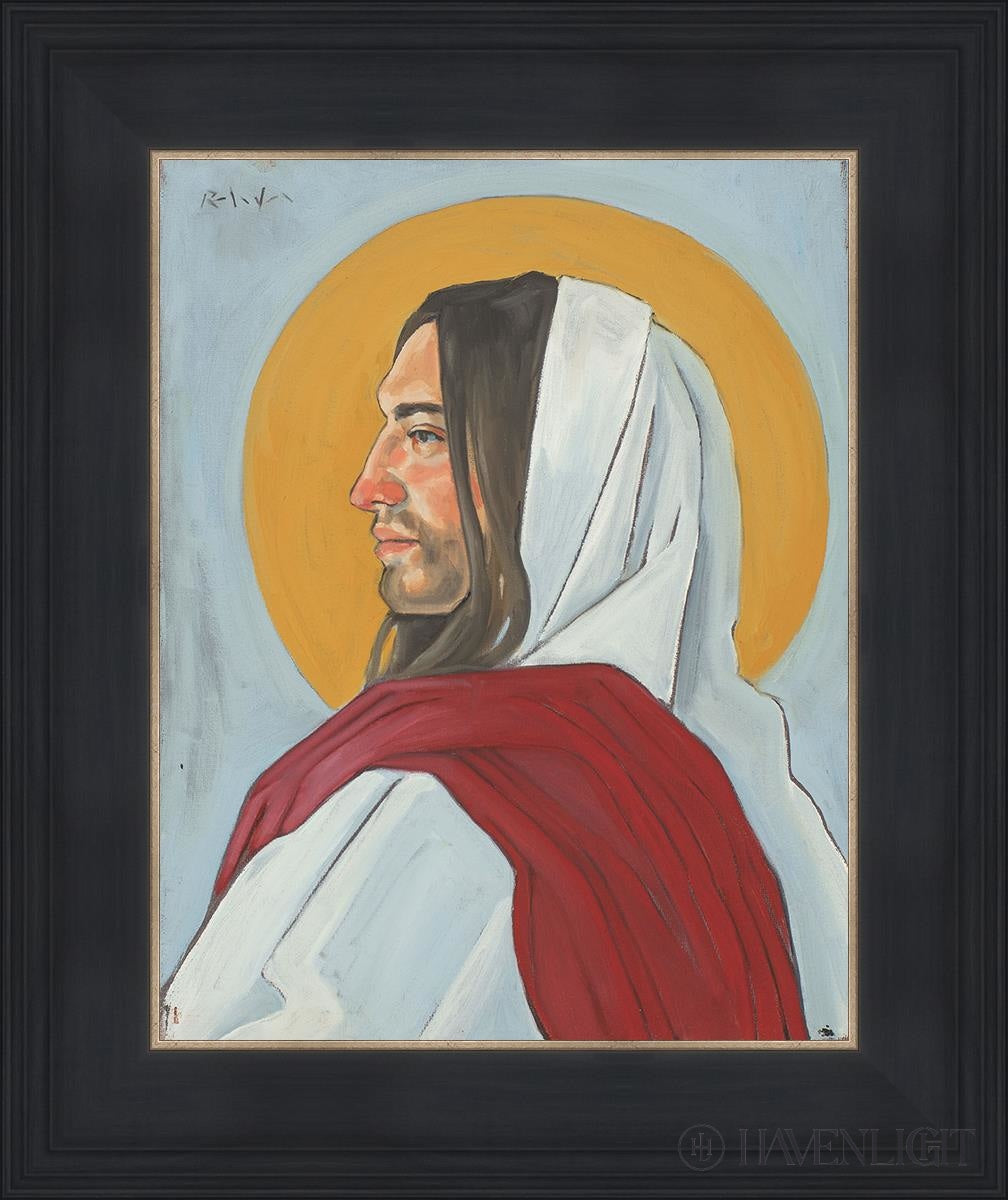 A Symbol Of Christ Open Edition Print / 11 X 14 Black 15 3/4 18 Art