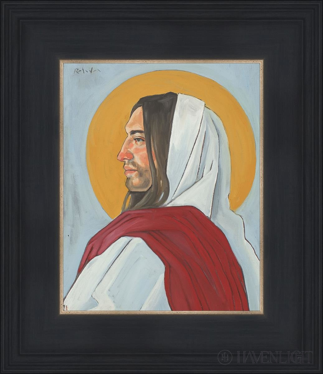A Symbol Of Christ Open Edition Print / 8 X 10 Black 12 3/4 14 Art