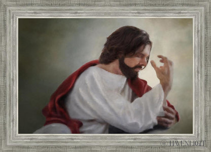 Abide With Me Open Edition Canvas / 24 X 16 Silver 28 3/4 20 Art