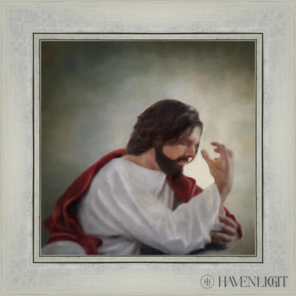 Abide With Me Open Edition Print / 12 X Silver 16 1/4 Art