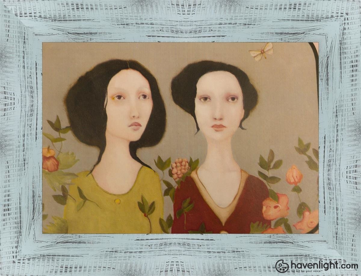 Adara And Her Sister Open Edition Print / 7 X 5 Frame B 8.5 6.5 Oep