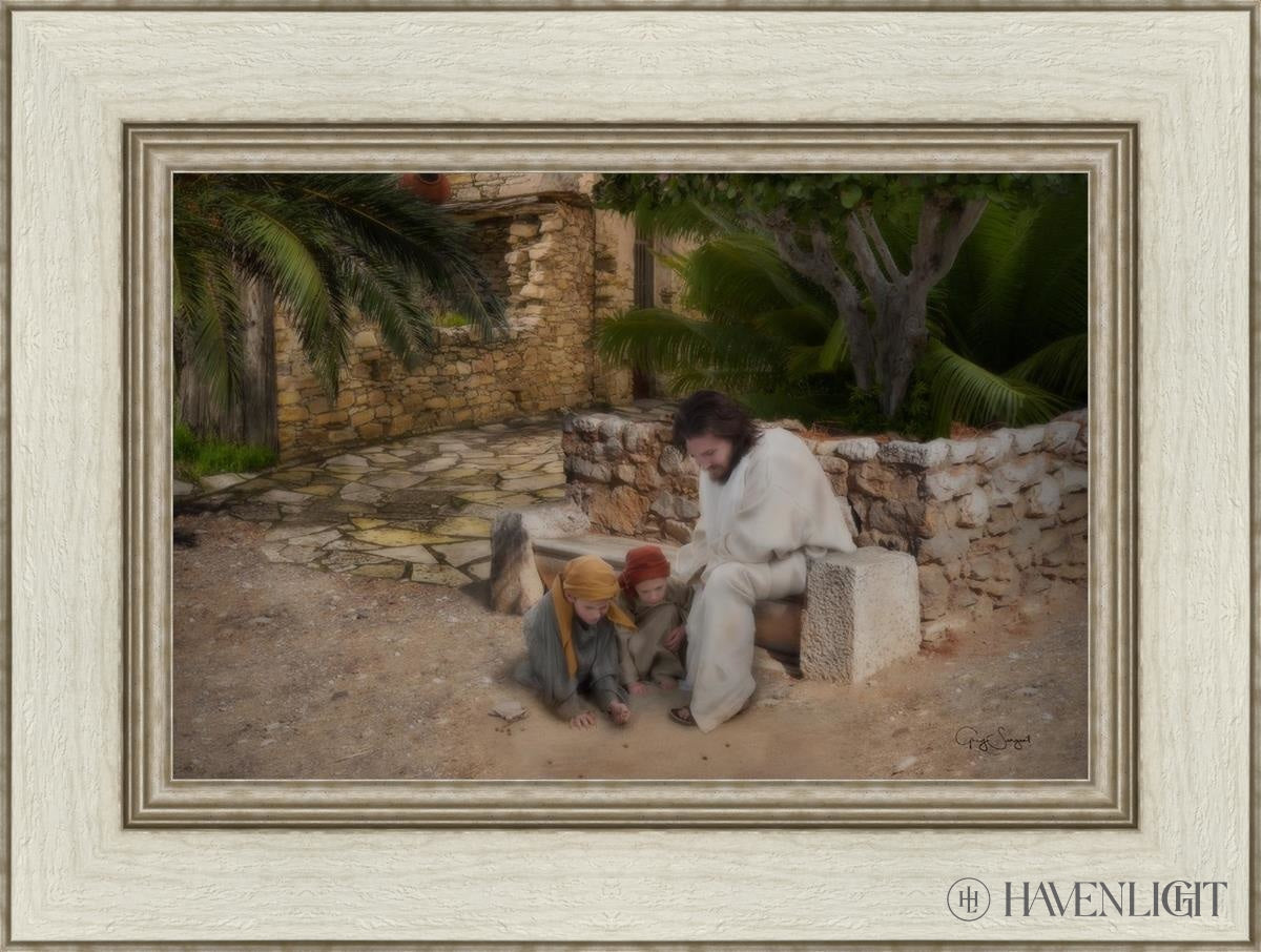 As A Child Open Edition Canvas / 18 X 12 Ivory 24 1/2 Art