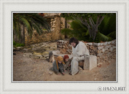As A Child Open Edition Canvas / 24 X 16 White 29 3/4 21 Art