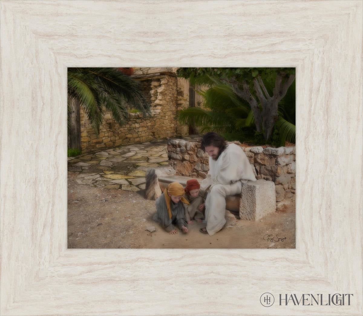 As A Child Open Edition Print / 10 X 8 Ivory 15 1/2 13 Art