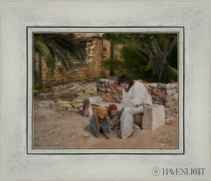 As A Child Open Edition Print / 10 X 8 Silver 14 1/4 12 Art