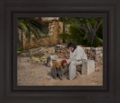As A Child Open Edition Print / 20 X 16 Brown 27 3/4 23 Art
