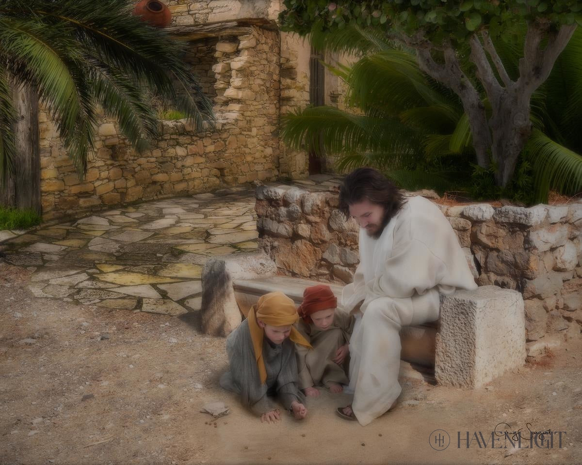 As A Child Open Edition Print / 20 X 16 Only Art
