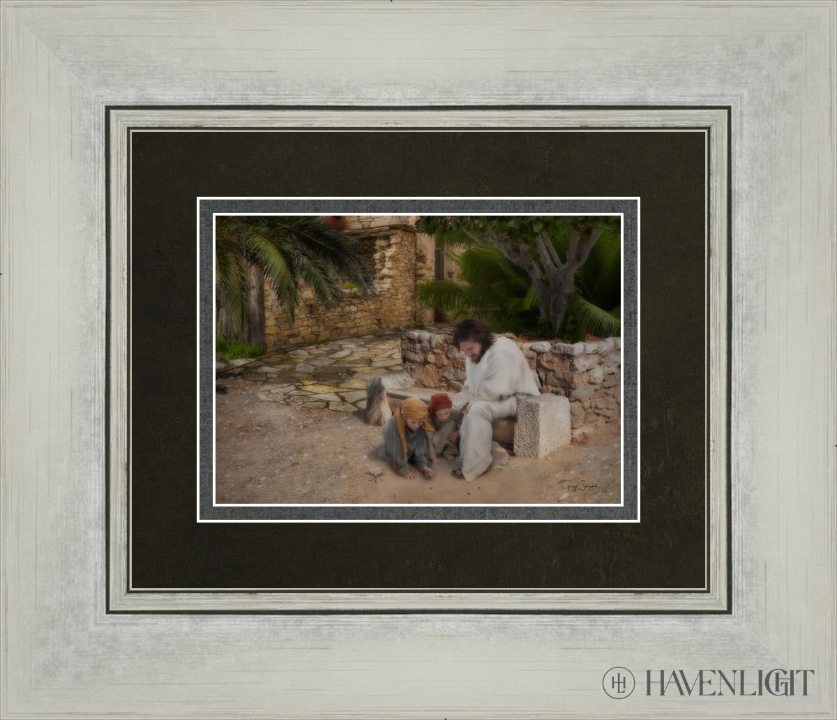 As A Child Open Edition Print / 7 X 5 Silver 14 1/4 12 Art