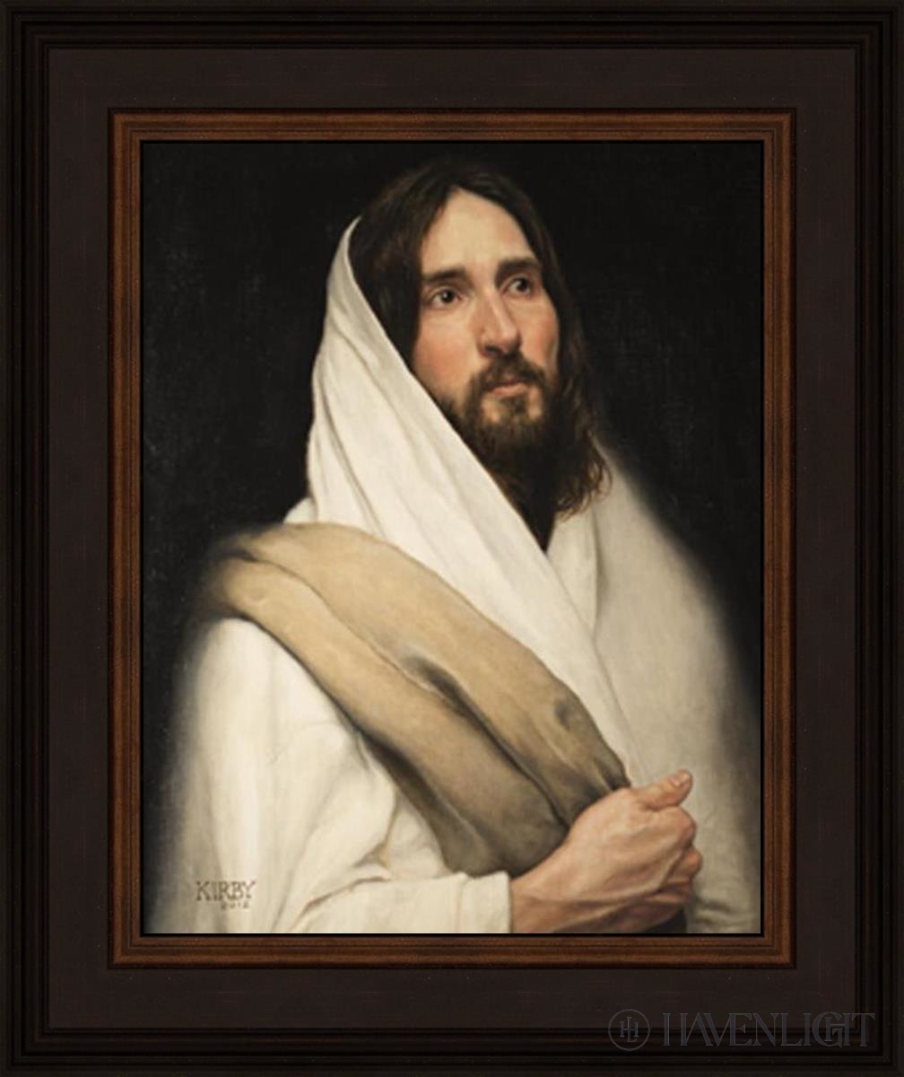 As He Ponders Open Edition Print / 11 X 14 Brown 15 3/4 18 Art