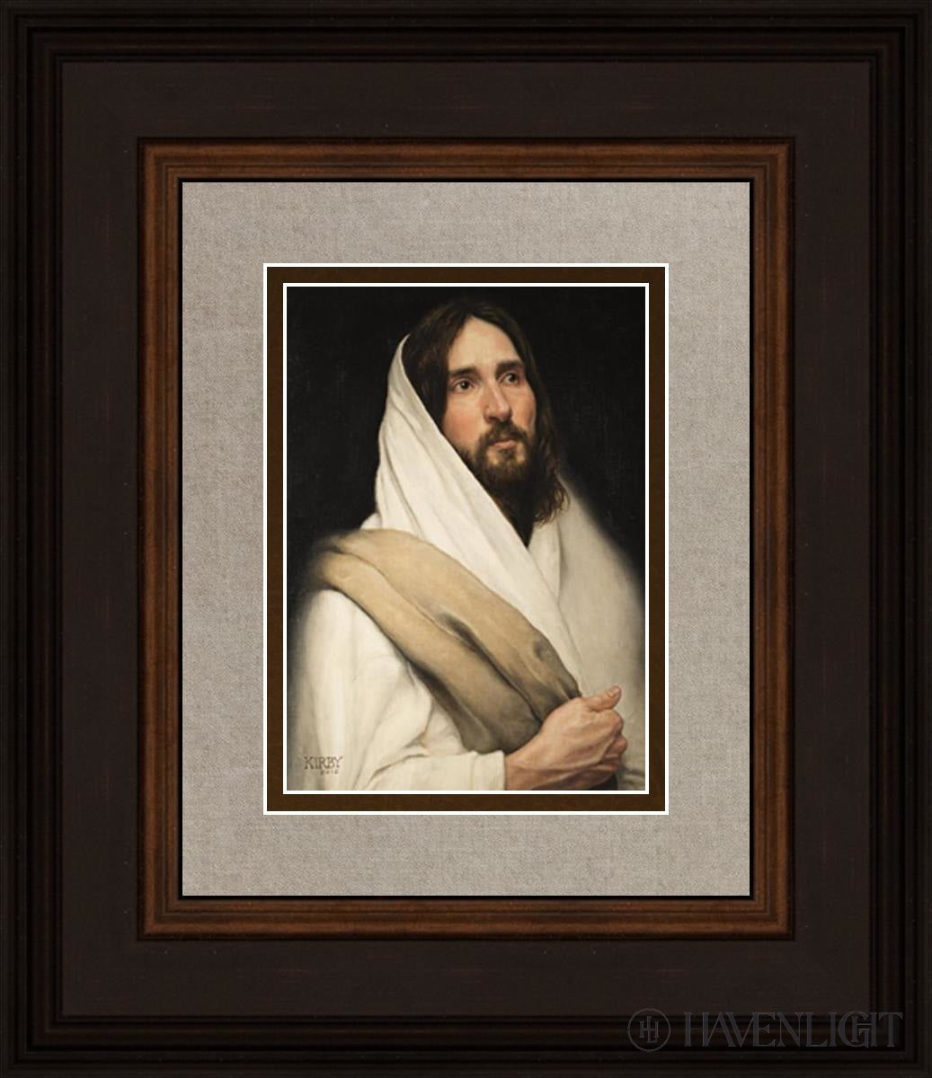 As He Ponders Open Edition Print / 5 X 7 Brown 12 3/4 14 Art