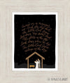 Away In A Manger Open Edition Print / 11 X 14 Ivory 16 1/2 19 Art