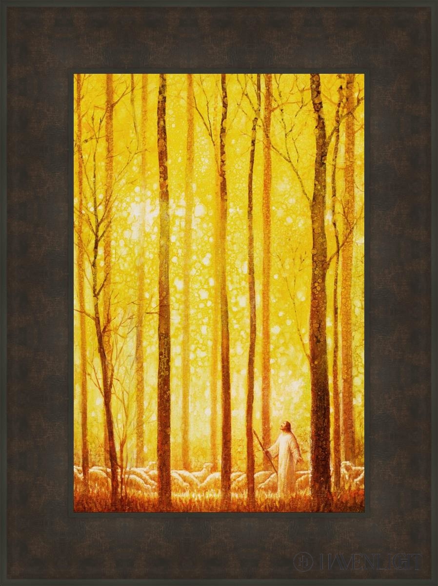 Awesome Wonder Open Edition Canvas / 16 X 24 Bronze Frame 23 3/4 31 Art