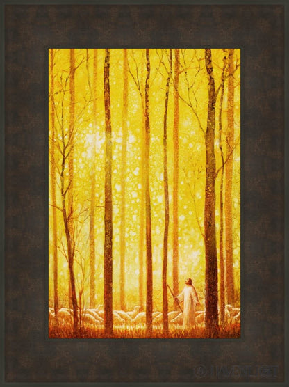 Awesome Wonder Open Edition Canvas / 16 X 24 Bronze Frame 23 3/4 31 Art