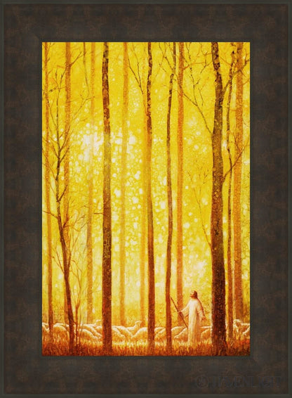 Awesome Wonder Open Edition Canvas / 20 X 30 Bronze Frame 27 3/4 37 Art