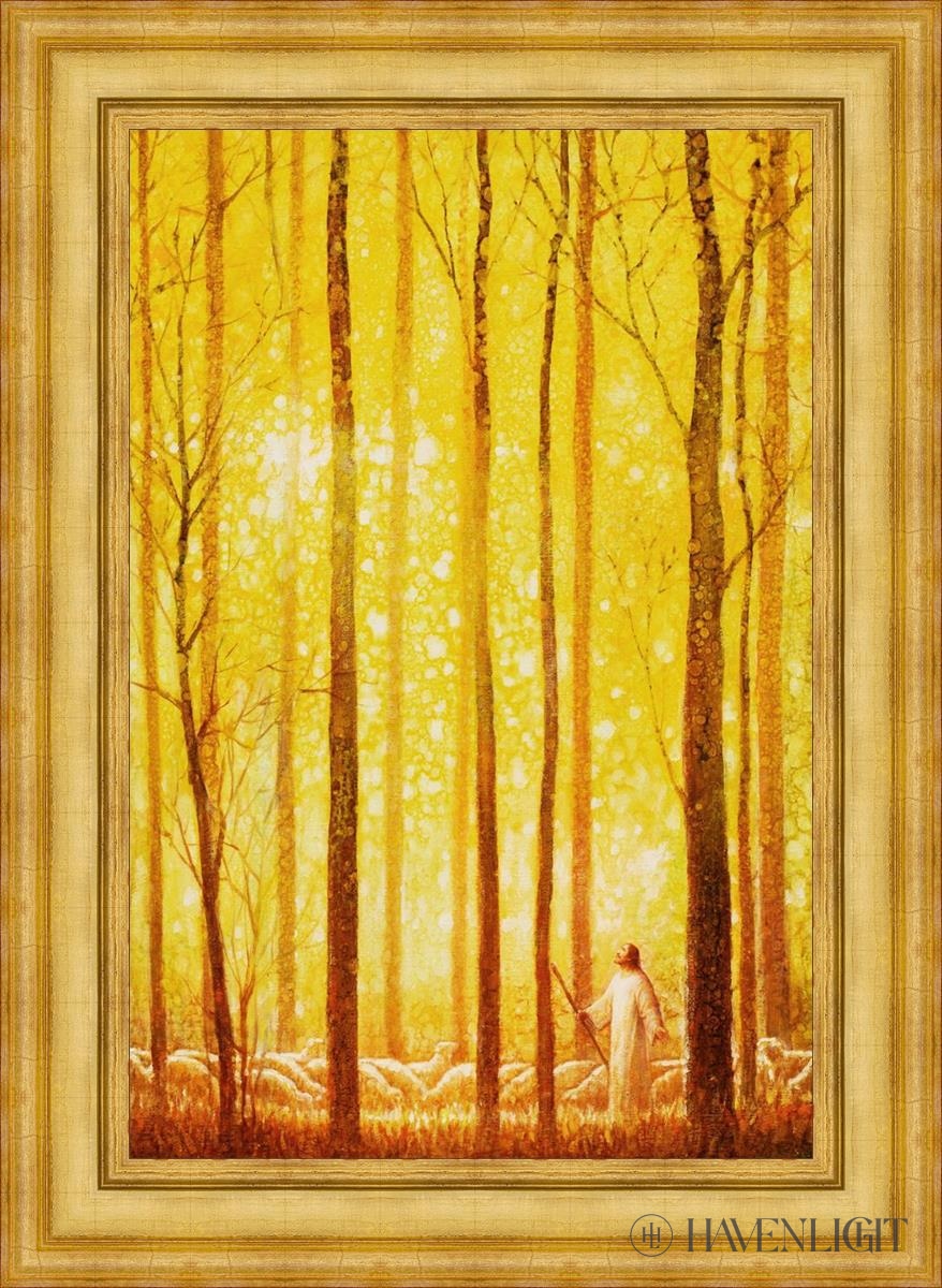 Awesome Wonder Open Edition Canvas / 24 X 36 Colonial Gold Metal Leaf 32 3/4 44 Art