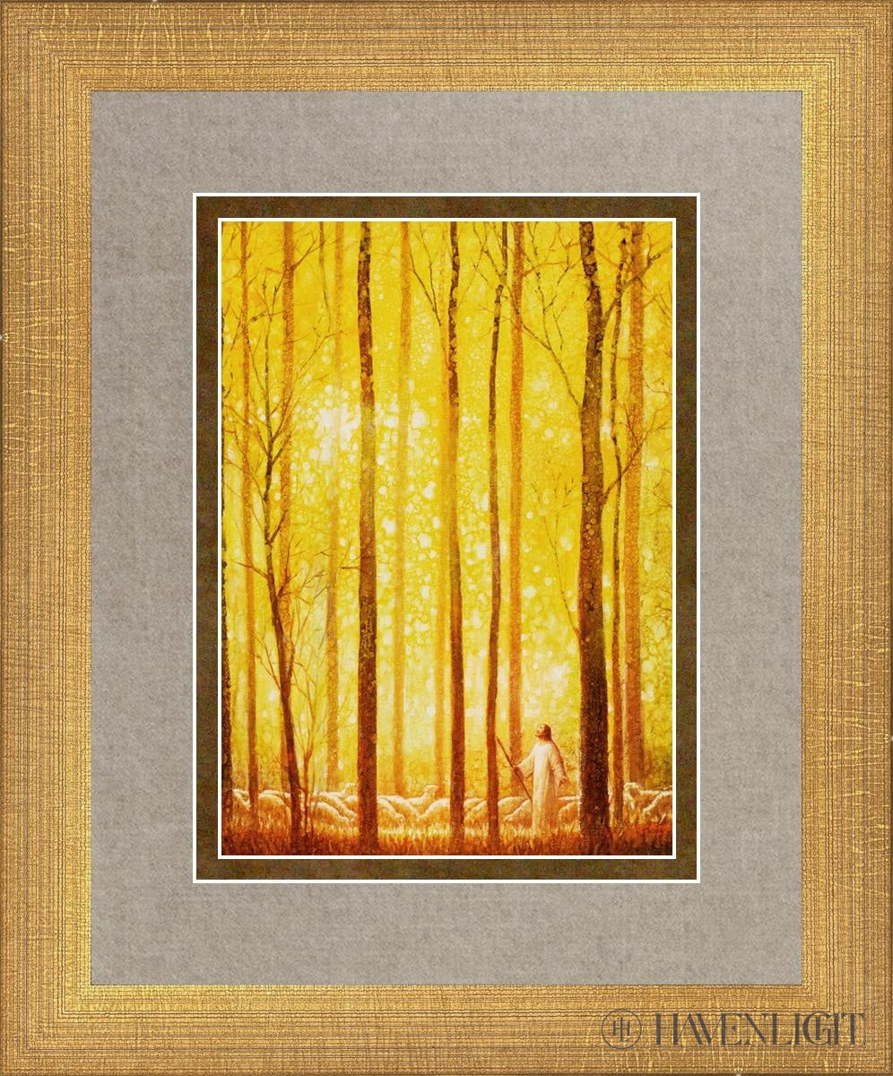 Awesome Wonder Open Edition Print / 5 X 7 Matte Gold 9 3/4 11 Art