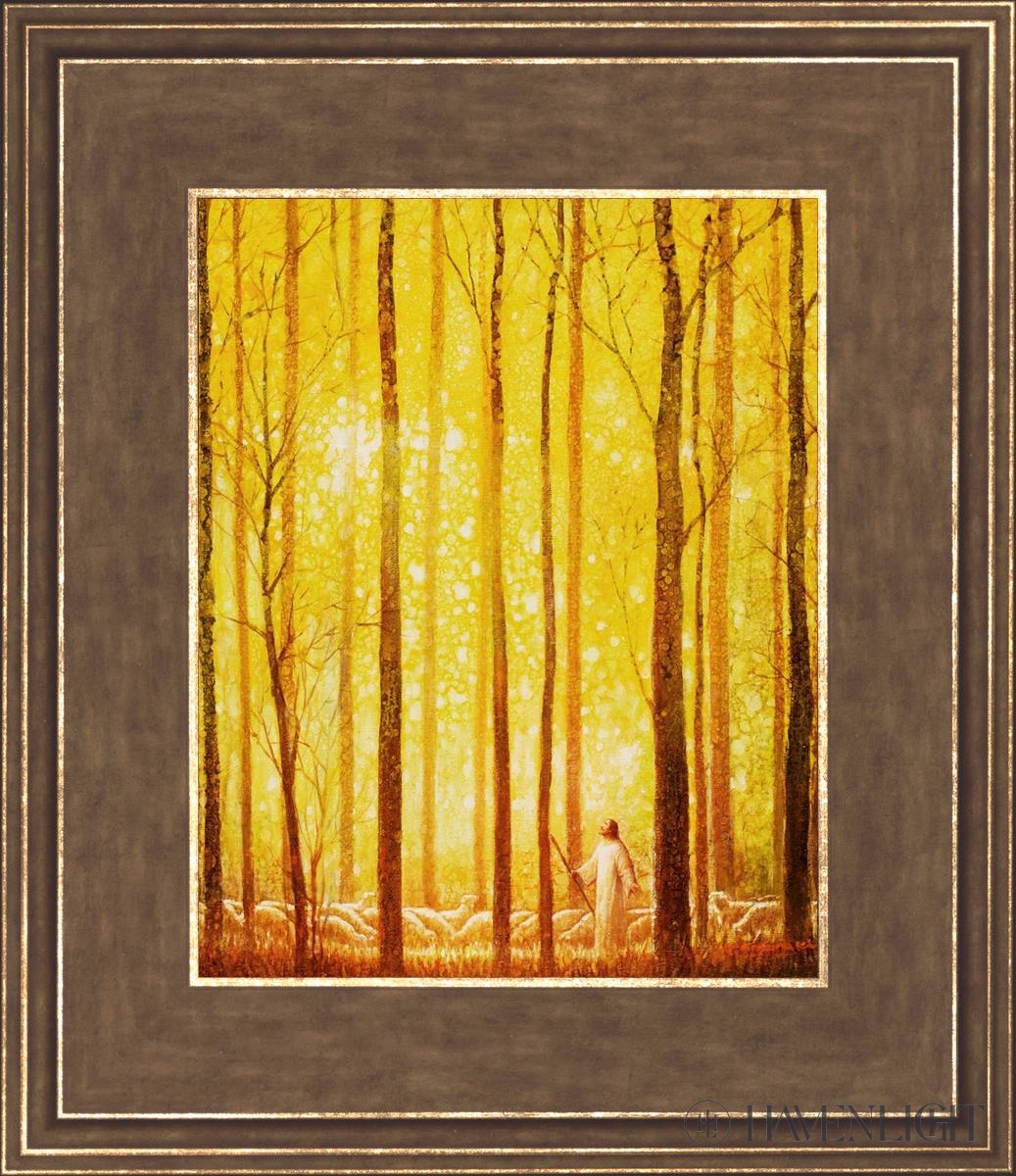 Awesome Wonder Open Edition Print / 8 X 10 Gold 12 3/4 14 Art