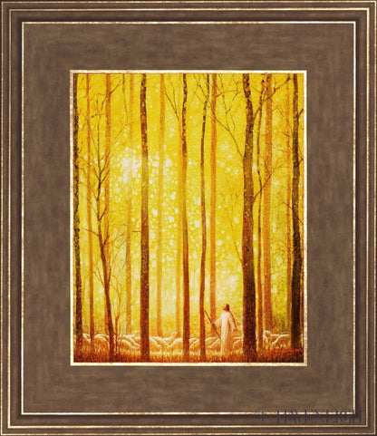 Awesome Wonder Open Edition Print / 8 X 10 Gold 12 3/4 14 Art