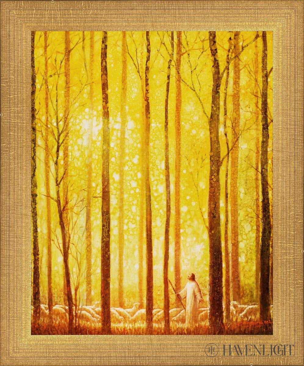 Awesome Wonder Open Edition Print / 8 X 10 Matte Gold 9 3/4 11 Art