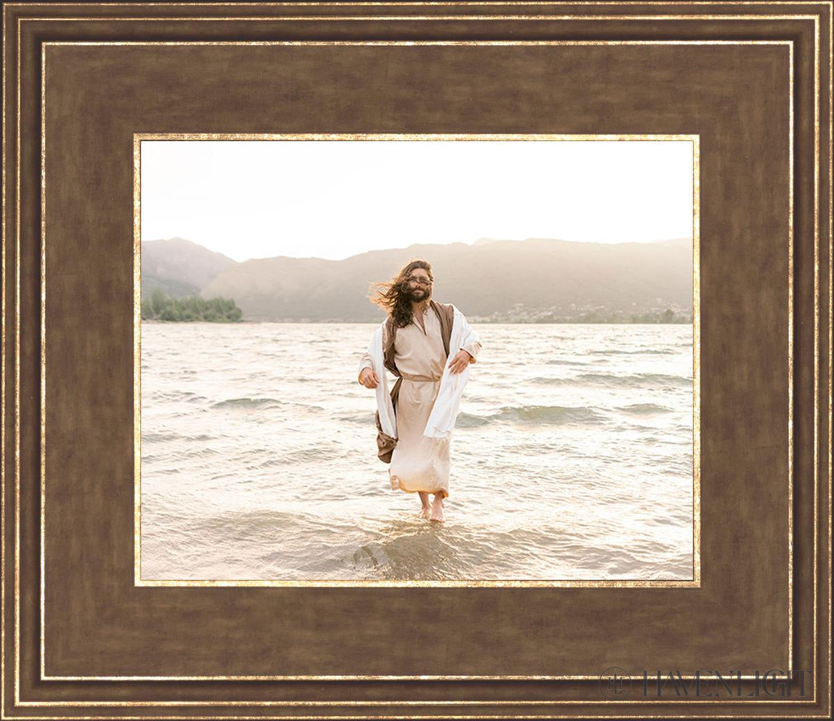 Be Still Open Edition Print / 10 X 8 Gold 14 3/4 12 Art
