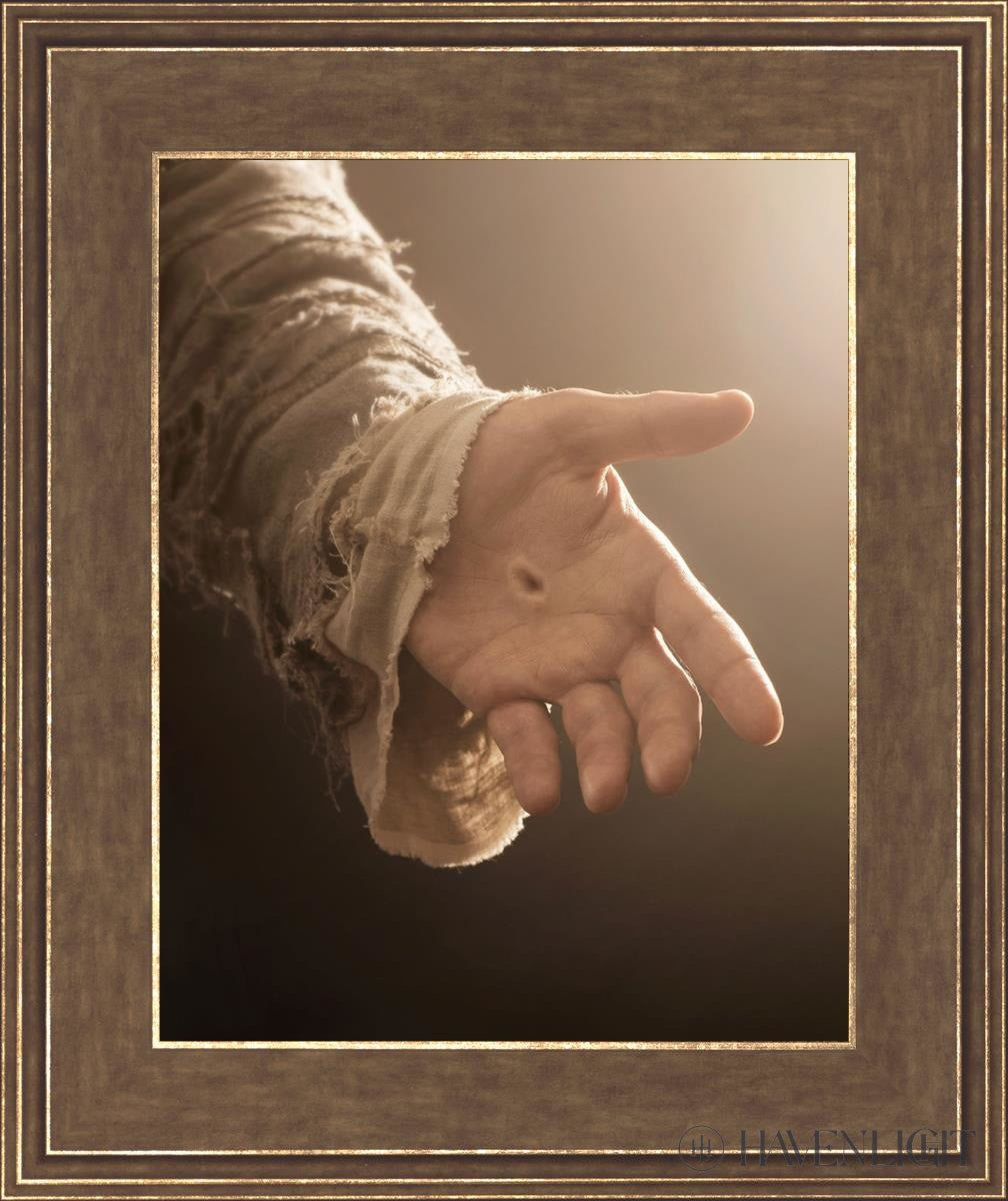 Be Still Open Edition Print / 11 X 14 Gold 15 3/4 18 Art