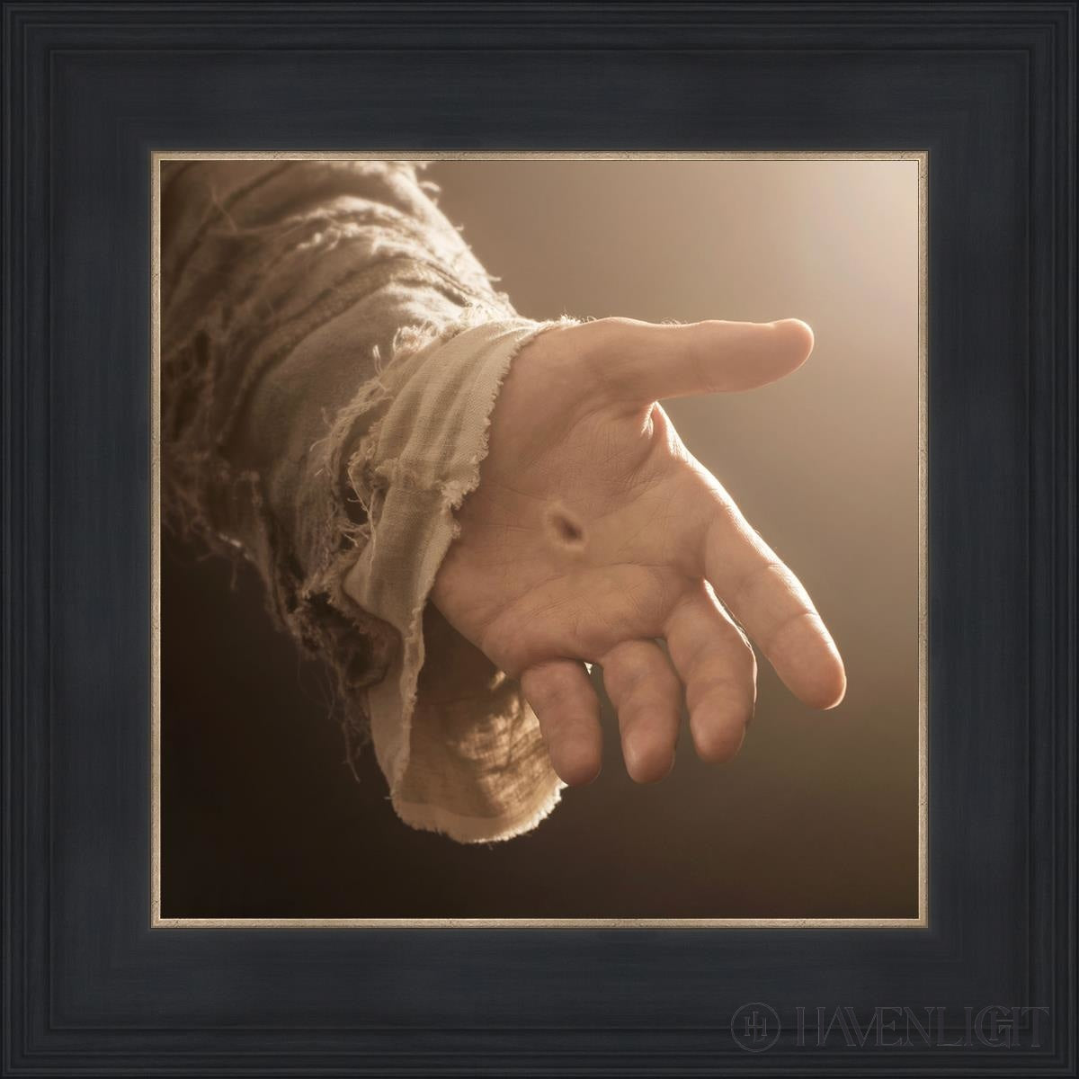 Be Still Open Edition Print / 12 X Black 16 3/4 Art