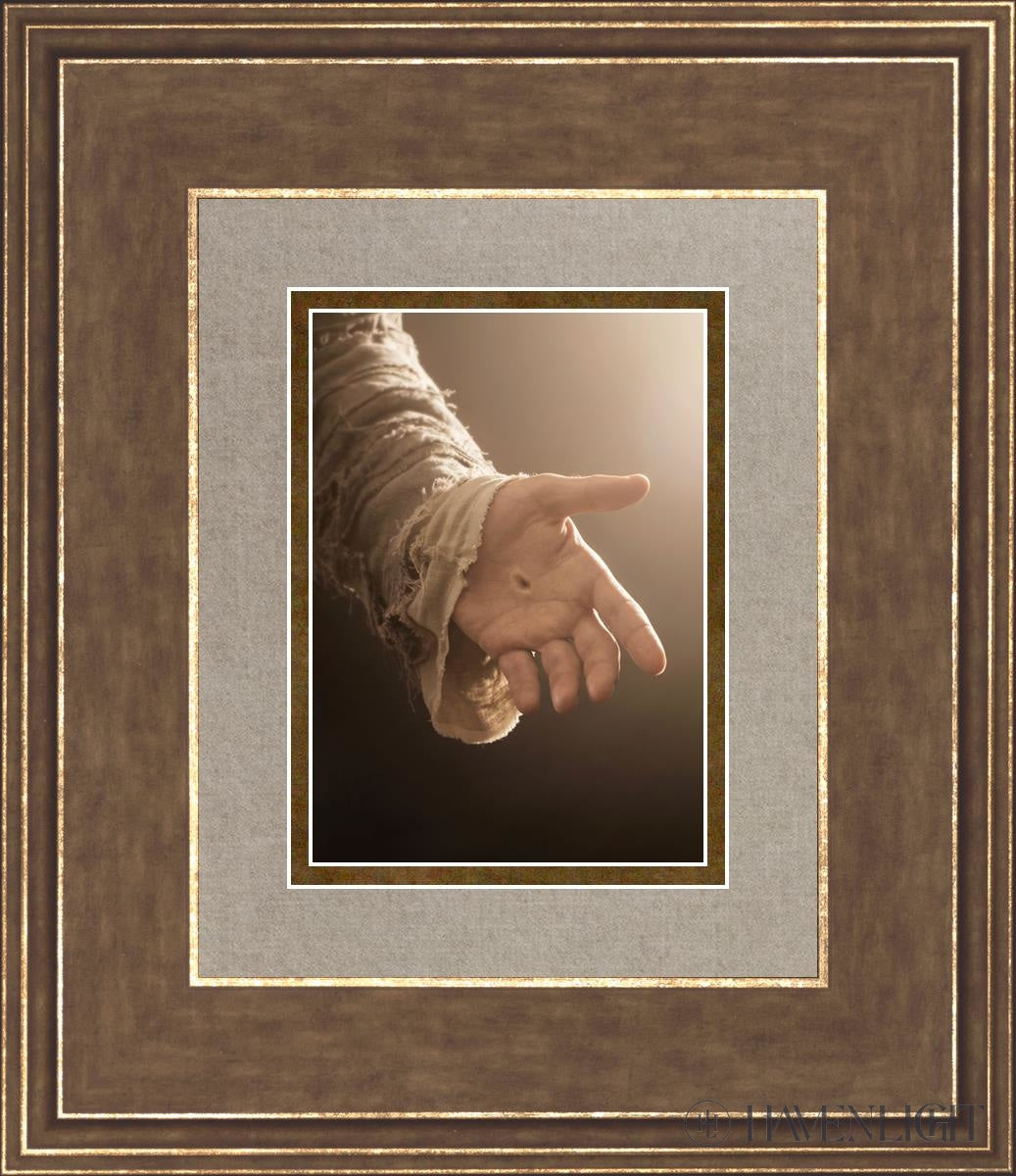 Be Still Open Edition Print / 5 X 7 Gold 12 3/4 14 Art