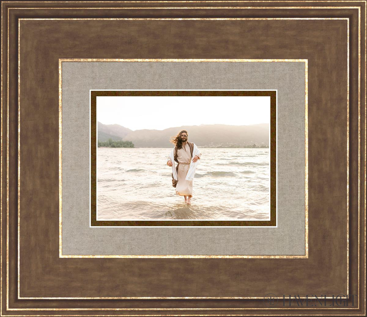 Be Still Open Edition Print / 7 X 5 Gold 14 3/4 12 Art