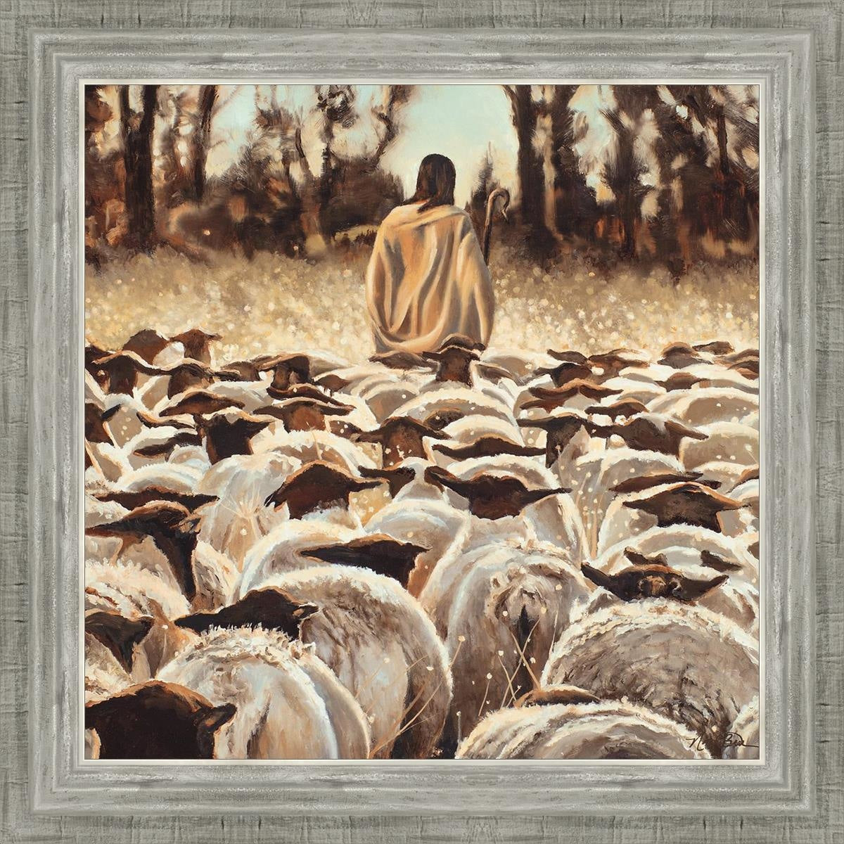 Be Ye Followers Of Me Open Edition Canvas / 20 X Silver 24 3/4 Art