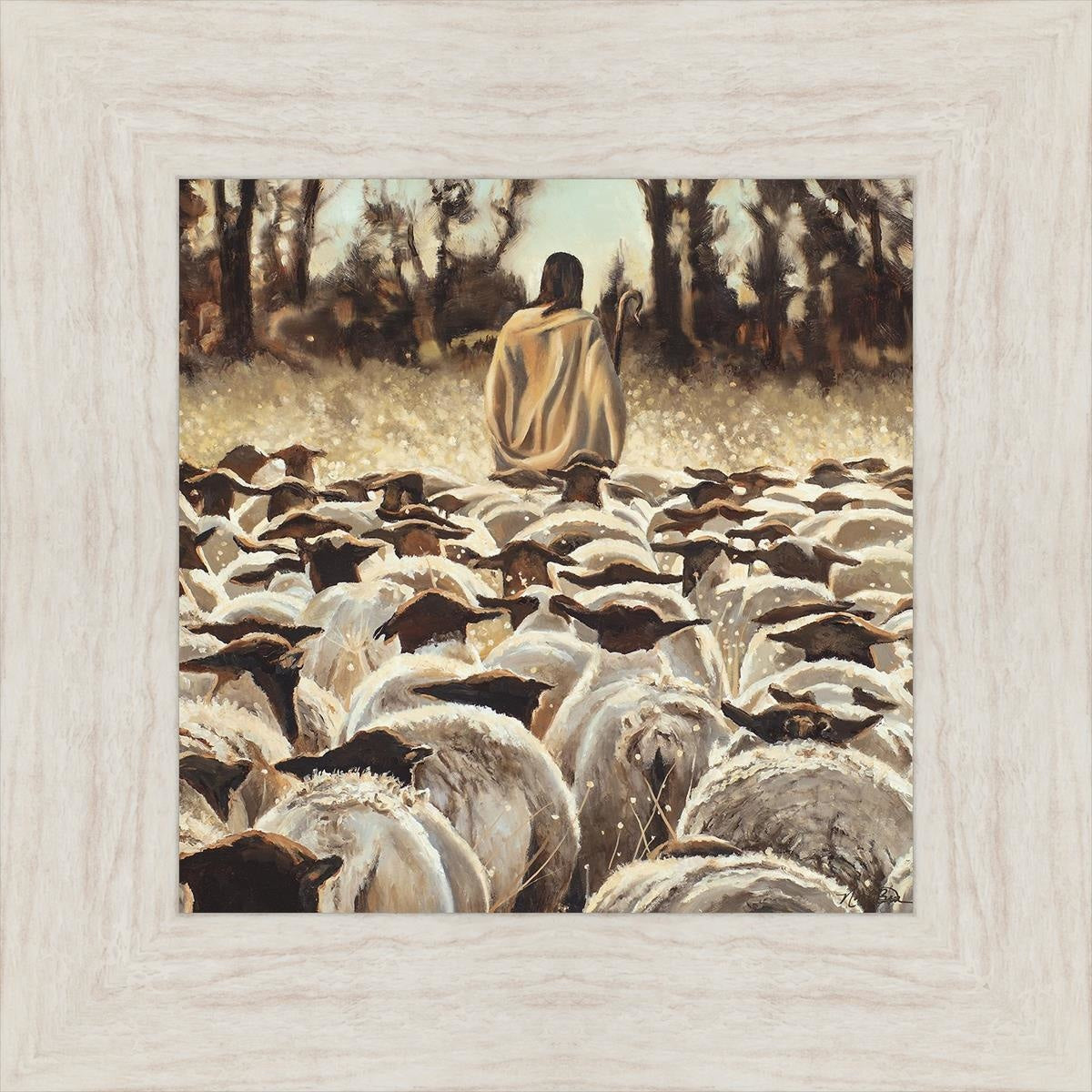 Be Ye Followers Of Me Open Edition Print / 12 X Ivory 17 1/2 Art
