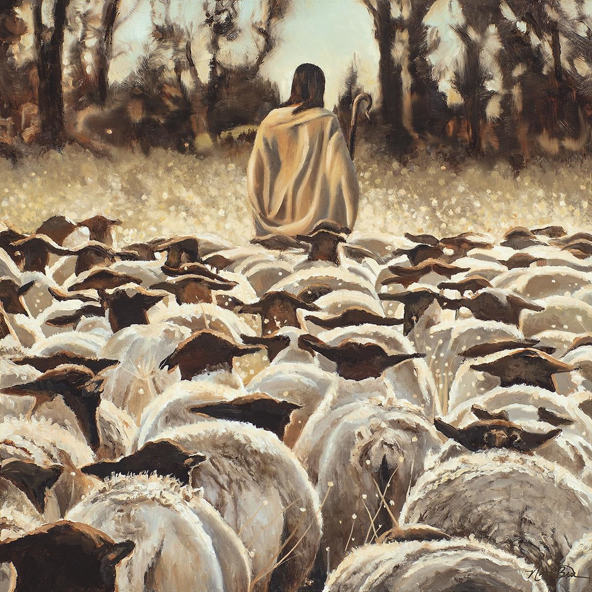 Be Ye Followers Of Me Open Edition Print / 12 X Only Art