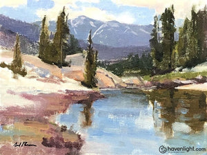 Beartooth Pass 9 X 12 Original Painting