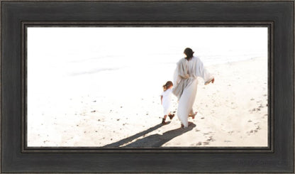 Beside Me Open Edition Canvas / 30 X 15 Black 36 1/2 21 Art