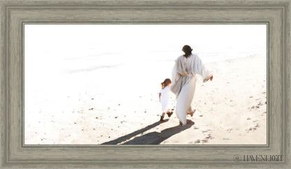 Beside Me Open Edition Canvas / 30 X 15 Gray 35 3/4 20 Art