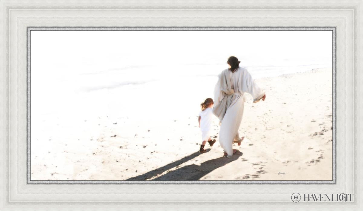 Beside Me Open Edition Canvas / 30 X 15 White 35 3/4 20 Art