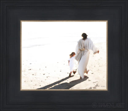 Beside Me Open Edition Print / 10 X 8 Black 14 3/4 12 Art