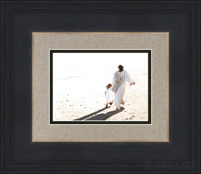Beside Me Open Edition Print / 7 X 5 Black 14 3/4 12 Art