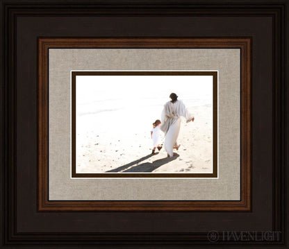 Beside Me Open Edition Print / 7 X 5 Brown 14 3/4 12 Art