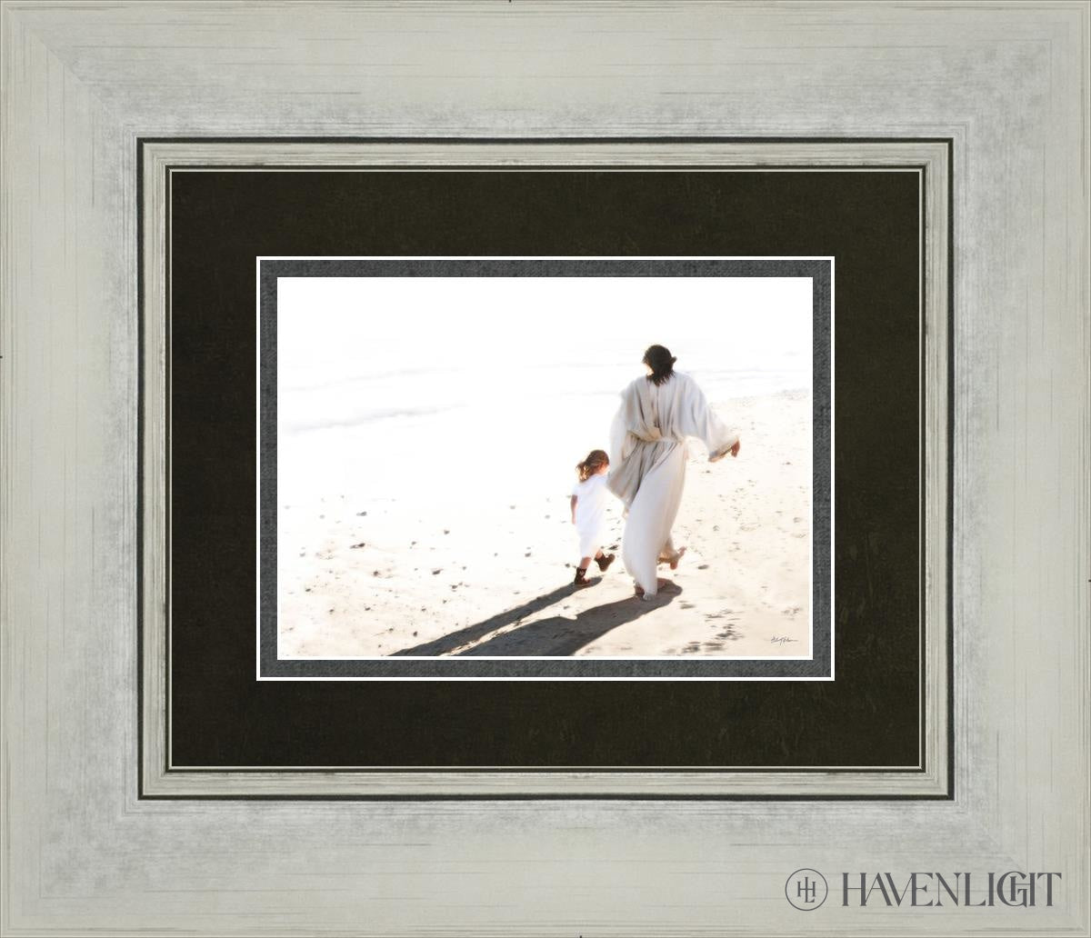 Beside Me Open Edition Print / 7 X 5 Silver 14 1/4 12 Art