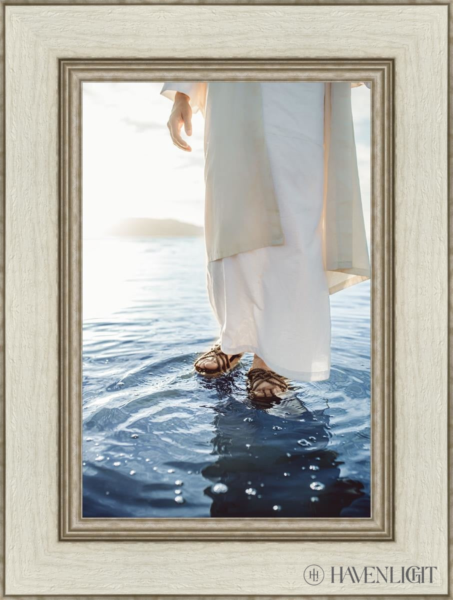 By Faith I Walk Open Edition Canvas / 12 X 18 Ivory 1/2 24 Art