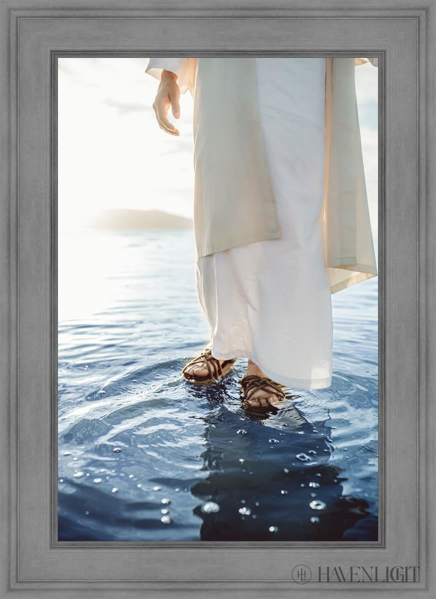 By Faith I Walk Open Edition Canvas / 22 1/4 X 33 1/2 Gray 30 41 Art