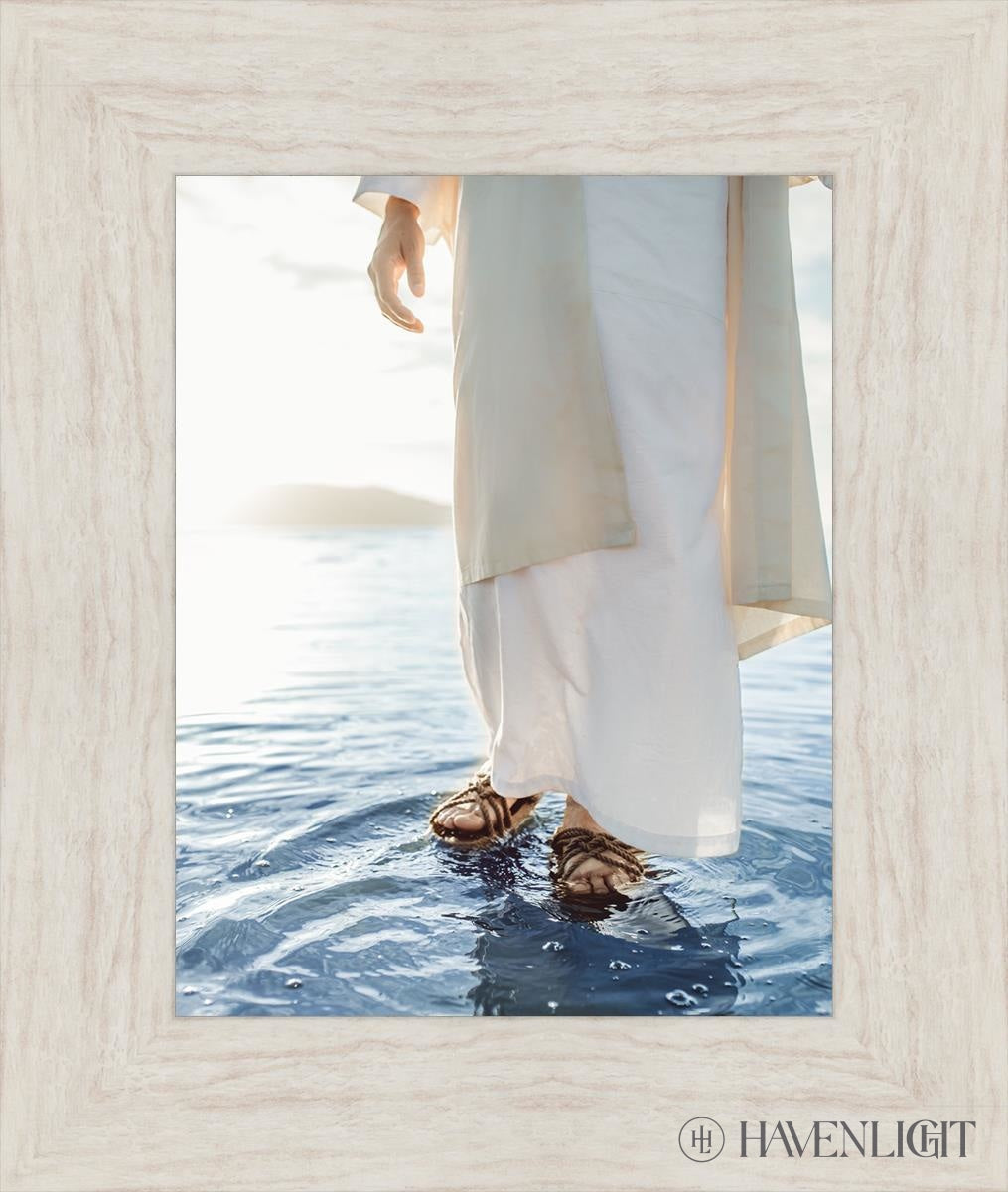 By Faith I Walk Open Edition Print / 11 X 14 Ivory 16 1/2 19 Art